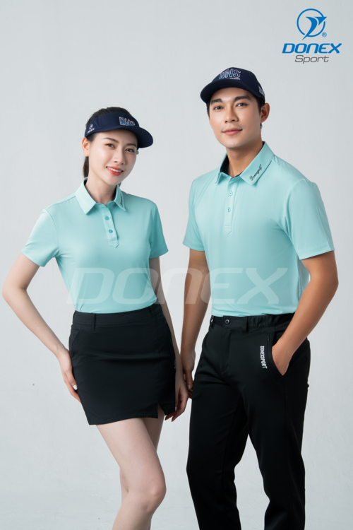 Áo thể thao nam MC-9146 xanh ngọc phối navy